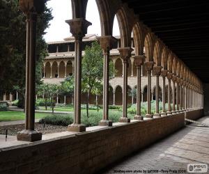 Układanka Monasterski Klasztor Pedralbes