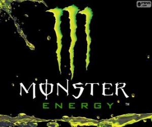 Układanka Monster Energy logo