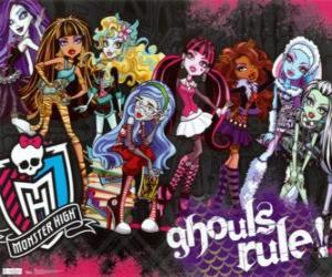 Układanka Monster High – Ghouls Rule