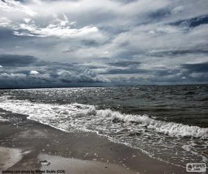 Układanka Morze Bałtyckie Plaża