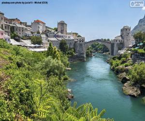Układanka Mostar, Bośnia i Hercegowina