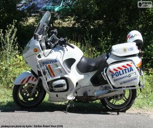 Układanka Motocykl policji, Rumunia