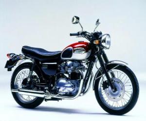 Układanka Motocykla drogowego Classic (Kawasaki W650)