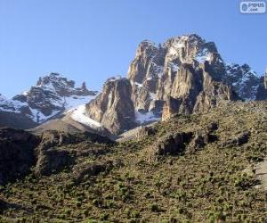 Układanka Mount Kenya, Kenia