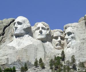 Układanka Mount Rushmore, Stany Zjednoczone