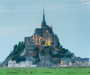 Układanka Mount Saint-Michel, Francja