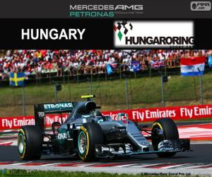 Układanka N. Rosberg GP Węgry 2016