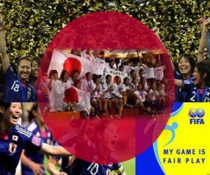 Układanka Nagroda FIFA Fair Play w Japonii piłki nożnej 2011 r.