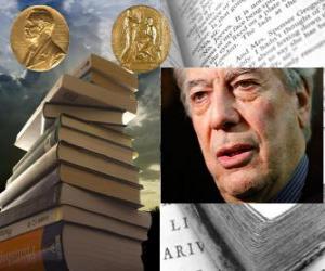 Układanka Nagroda Nobla w dziedzinie literatury 2010 - Mario Vargas Llosa -