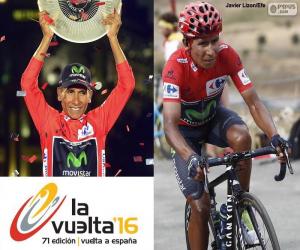 Układanka Nairo Quintana, Vuelta a España 2016