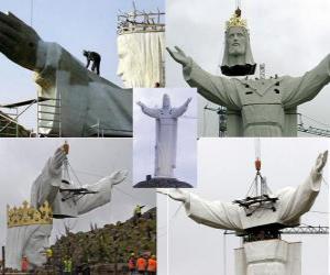 Układanka Największy posąg Jezusa (33m), Świebodzin, Polska