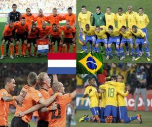 Układanka Nederland - Brasil, mecze ćwierćfinałowe, RPA 2010