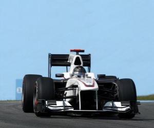 Układanka Nick Heidfeld - Sauber - Interlagos 2010