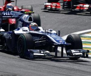 Układanka Nico Hulkenberg - Williams - Interlagos 2010