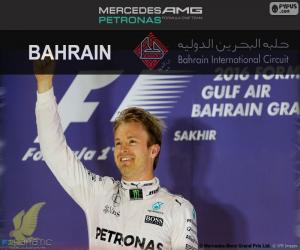 Układanka Nico Rosberg G.P Bahrajn 2016