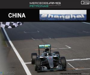 Układanka Nico Rosberg Grand Prix Chin 2016