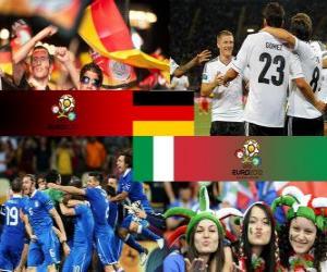 Układanka Niemcy - Włochy, półfinały Euro 2012