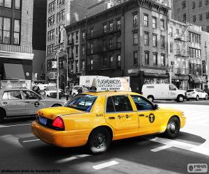 Układanka Nowojorskie taksówki