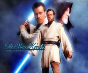 Układanka Obi-Wan Kenobi, mistrzów Jedi