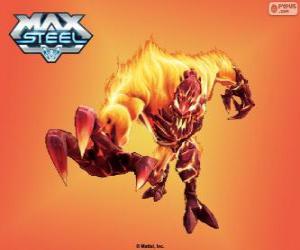 Układanka Ogniowy Elementor, Max Steel