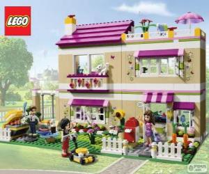 Układanka Olivia dom, Lego Friends