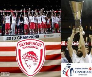 Układanka Olympiakos Pireus, Mistrzostwo Euroligi koszykówki 2013