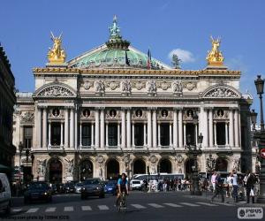 Układanka Opéra Garnier, fasada