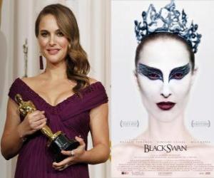 Układanka Oscary 2011 - Najlepsza aktorka Natalie Portman i Czarny łabędź