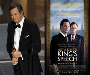 Układanka Oscary 2011 - Najlepszy aktor Colin Firth dla Jak zostać królem