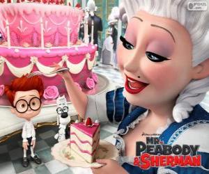 Układanka Pan Peabody i Sherman we Francji