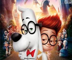 Układanka Pan Peabody i Sherman