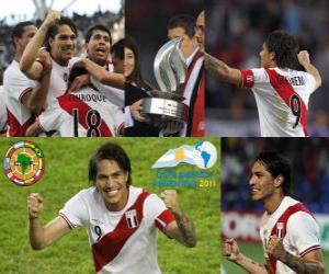 Układanka Paolo Guerrero najlepszym strzelcem w Copa America 2011