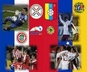 Układanka Paragwaj - Wenezuela, półfinały, Copa América Argentyna 2011
