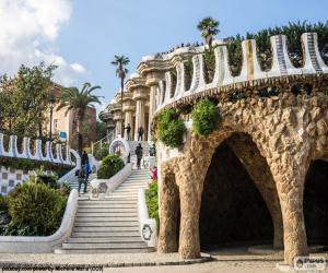 Układanka Park Güell, Barcelona