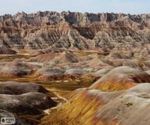 Układanka Park Narodowy Badlands, Stany Zjednoczone