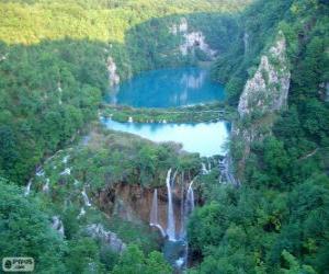 Układanka Park Narodowy Jezior Plitwickich, Chorwacja