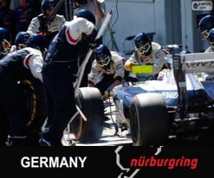 Układanka Pastor Maldonado - Williams - Nürburgring, 2013