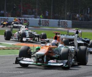 Układanka Paul di Resta, Force India 2012