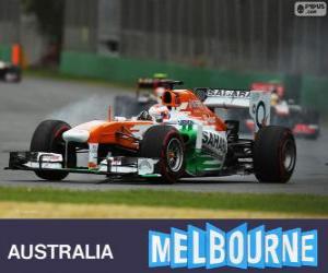 Układanka Paul di Resta - Force India - Melbourne 2013