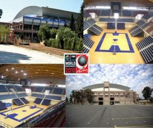 Układanka Pawilon Halkapınar Salonu Ataturk Spor Spor Kompleksi w Izmirze (FIBA 2010 Koszykówka Mistrzostwa Świata w Turcji)