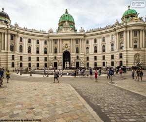 Układanka Pałac Hofburg, Austria