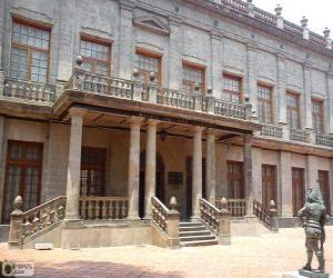 Układanka Pałac hrabiego Buenavista, Meksyk, Meksyk