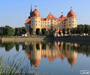 Układanka Pałac Moritzburg, Niemcy