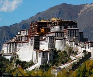 Układanka Pałac Potala, Tybet, Chiny