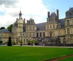 Układanka Pałac w Fontainebleau, Francja