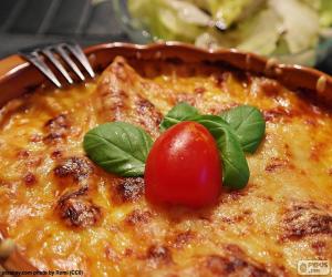 Układanka Pieczone lasagne