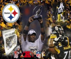 Układanka Pittsburgh Steelers mistrz AFC 2010-11