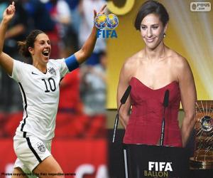 Układanka Piłkarza Świata FIFA kobiet 2015