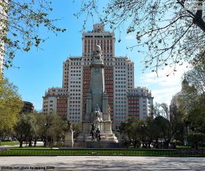 Układanka Plaza de España, Madryt