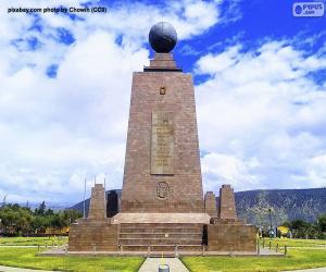 Układanka Pomnik Środka Świata, Ekwador